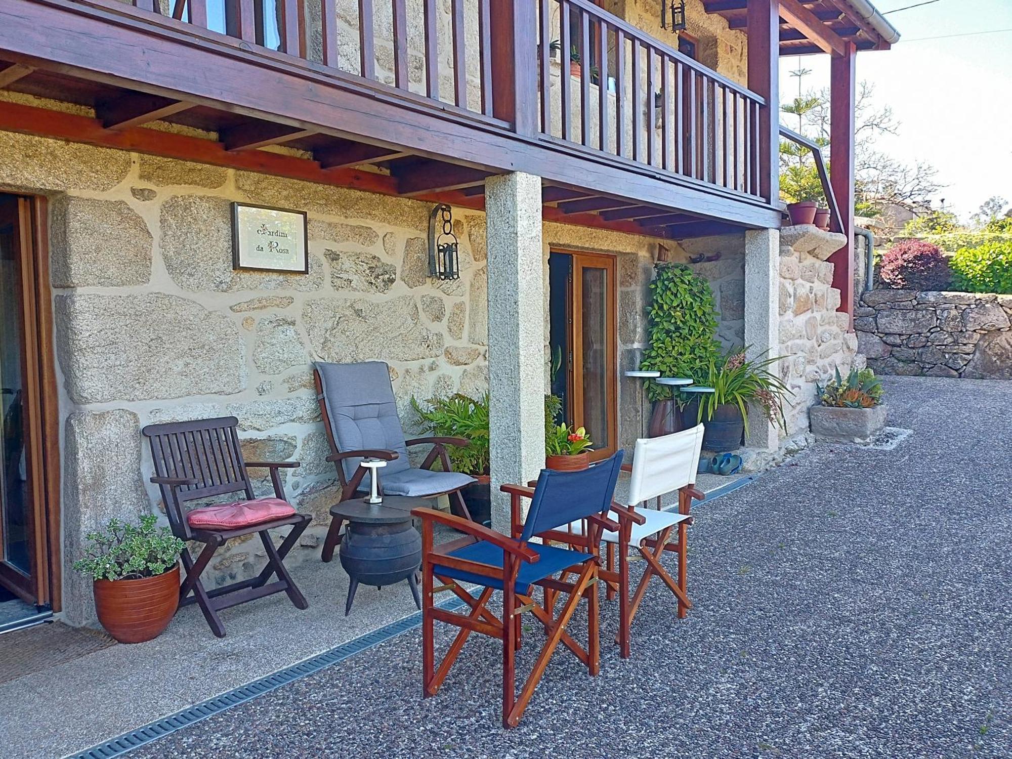 Hostal Jardim Da Rosa Monção Exterior foto